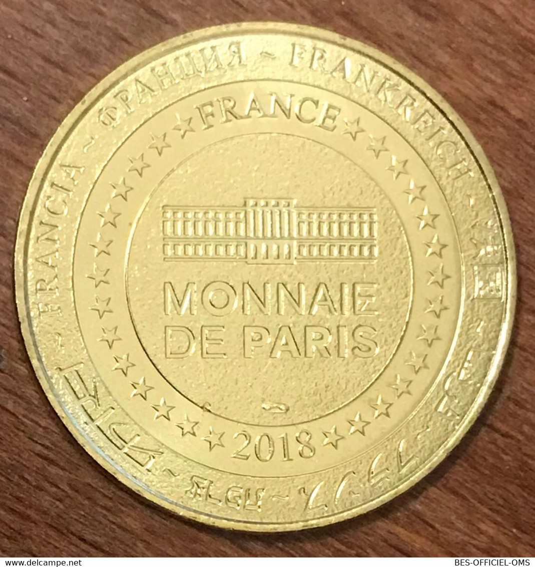 37 SACHÉ MUSÉE BALZAC MEDAILLE SOUVENIR MONNAIE DE PARIS 2018 JETON TOURISTIQUE MEDALS COINS TOKENS - 2018