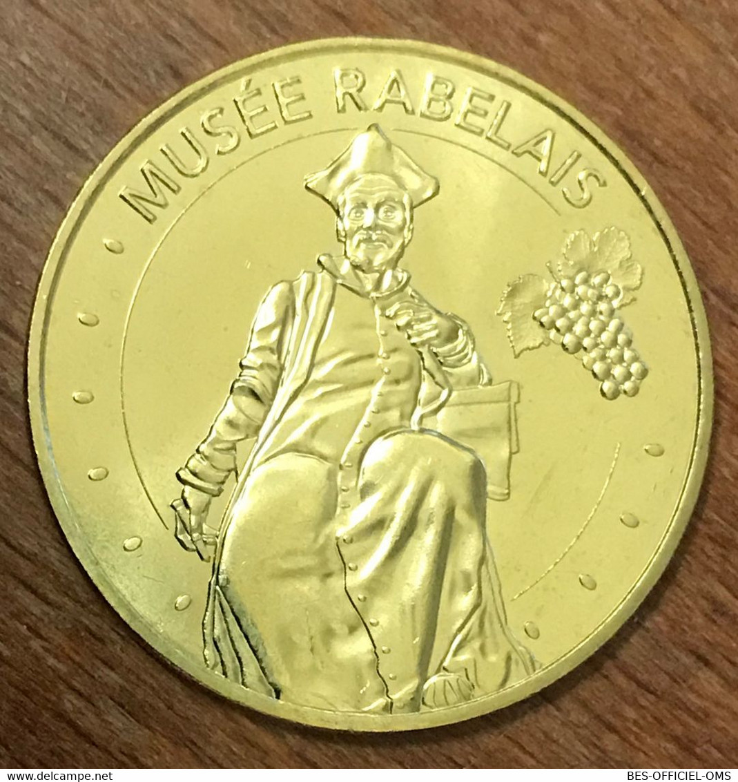 37 SEUILLY MUSÉE RABELAIS MEDAILLE SOUVENIR MONNAIE DE PARIS 2018 JETON TOURISTIQUE MEDALS COINS TOKENS - 2018