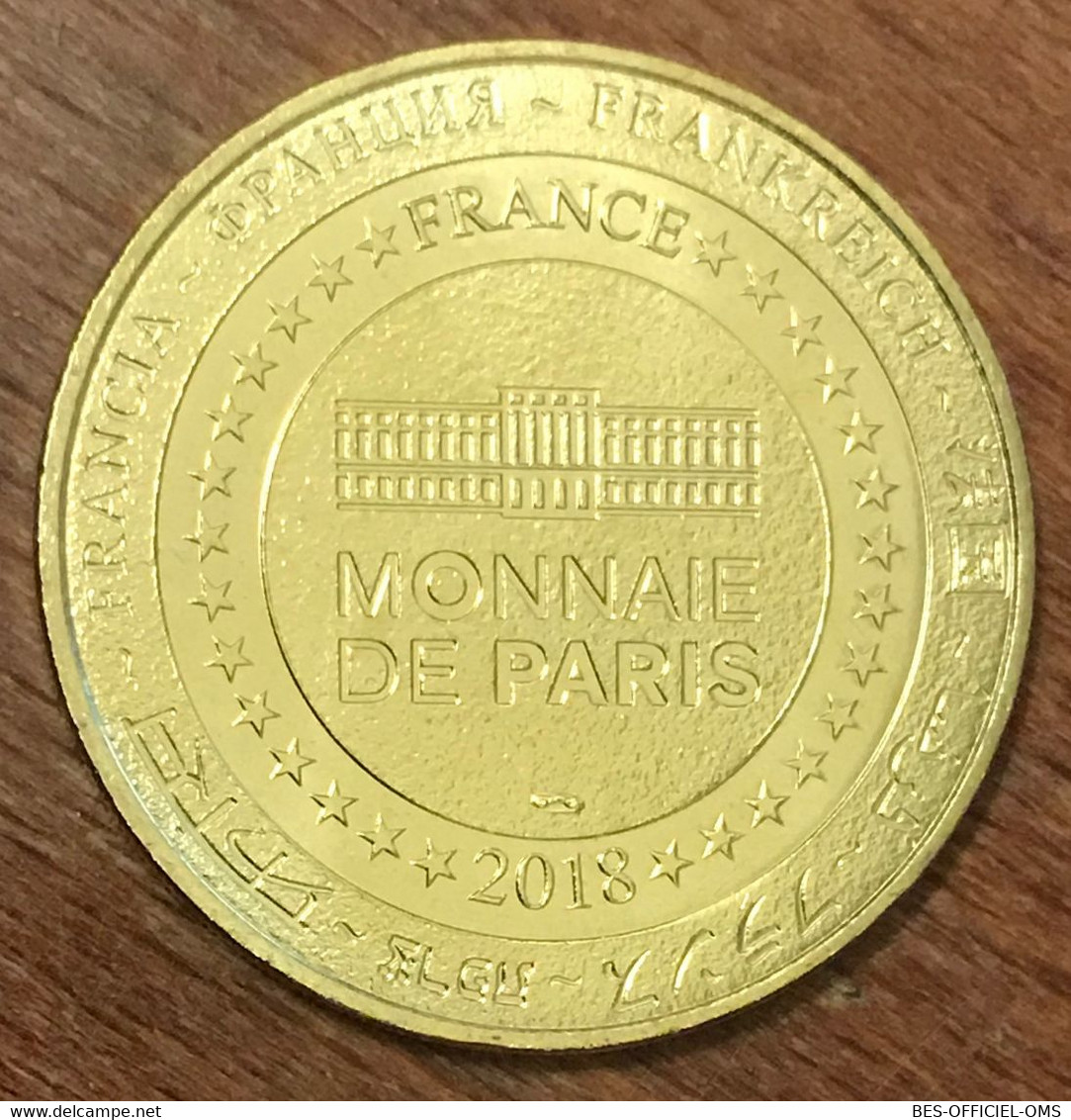 37 SEUILLY MUSÉE RABELAIS MEDAILLE SOUVENIR MONNAIE DE PARIS 2018 JETON TOURISTIQUE MEDALS COINS TOKENS - 2018