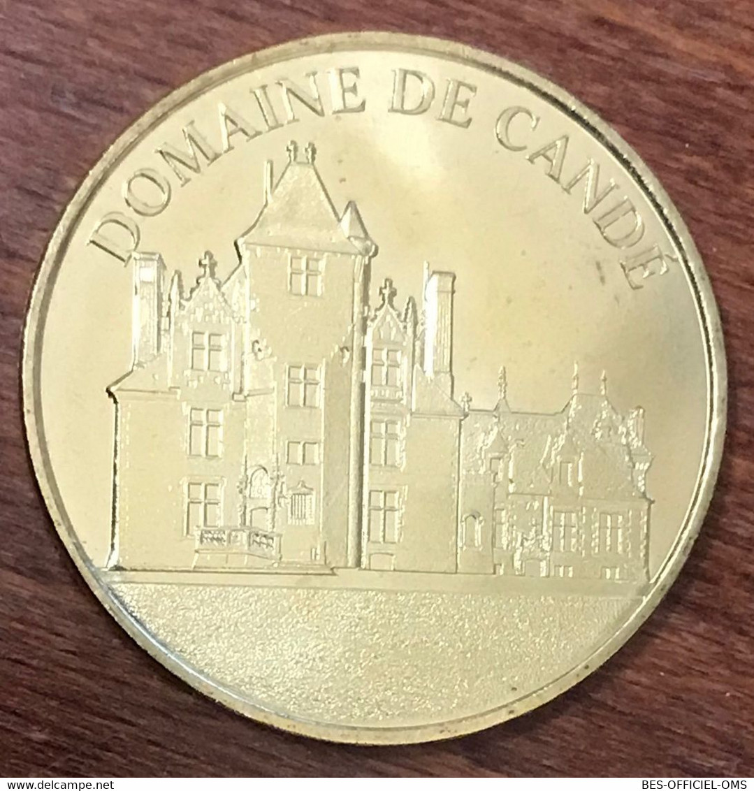 37 MONTS DOMAINE DE CANDÉ MDP 2019 MEDAILLE SOUVENIR MONNAIE DE PARIS JETON TOURISTIQUE MEDALS COINS TOKENS - 2019