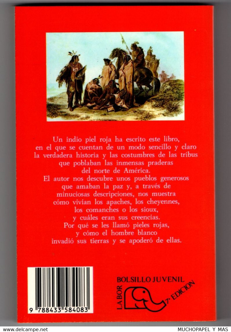 LIBRO MIS ABUELOS LOS INDIOS PIELES ROJAS WILLIAM CAMUS LABOR BOSILLO JUVENIL 7ª EDICIÓN 1988 VER FOTOS Y DESCRIPCIÓN... - Kinder- Und Jugendbücher