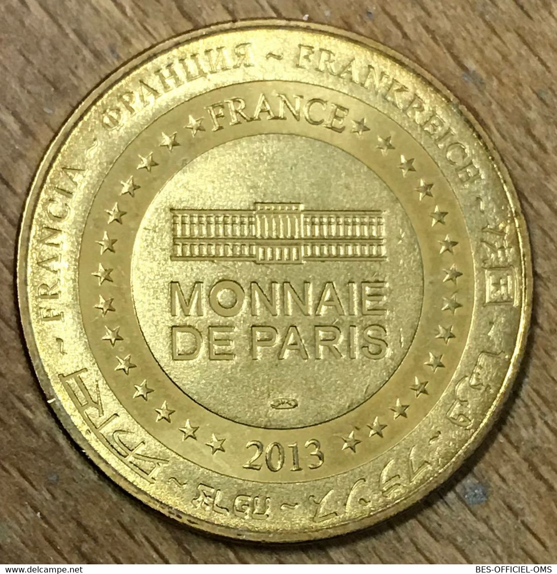 38 HALLE DE CRÉMIEU MDP 2013 MEDAILLE SOUVENIR MONNAIE DE PARIS JETON TOURISTIQUE MEDALS COINS TOKENS - 2013