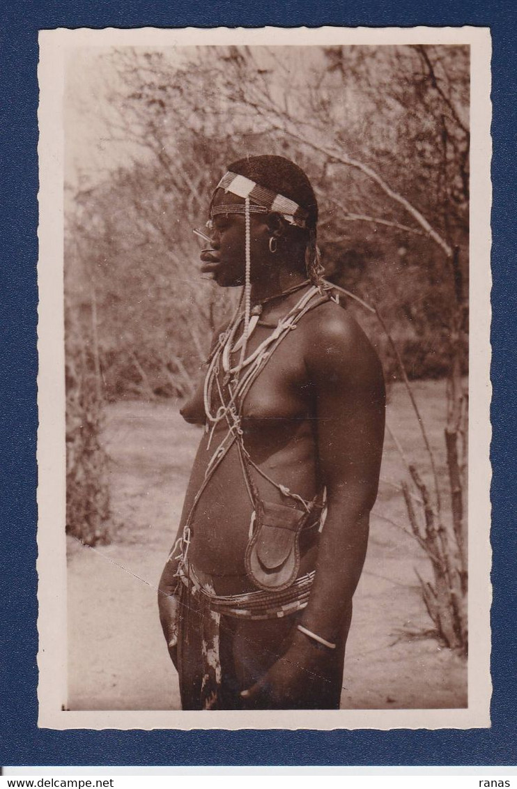 CPSM PAULEAU Nu Féminin Nude Femme Nue Ethnic Non Circulé TCHAD Gouni Gaya - Chad