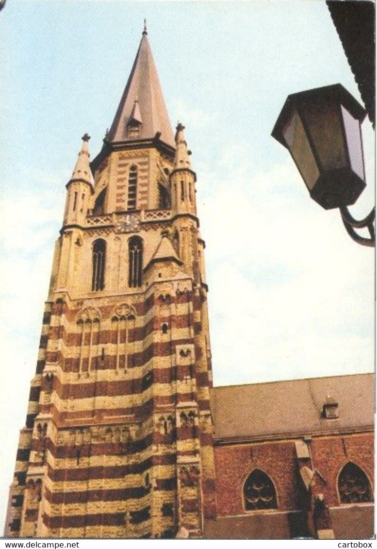 Sittard, Toren Van St.Petruskerk  (Een Raster Op De Kaart Is Veroorzaakt Door Het Scannen; De Afbeelding Is Helder) - Sittard