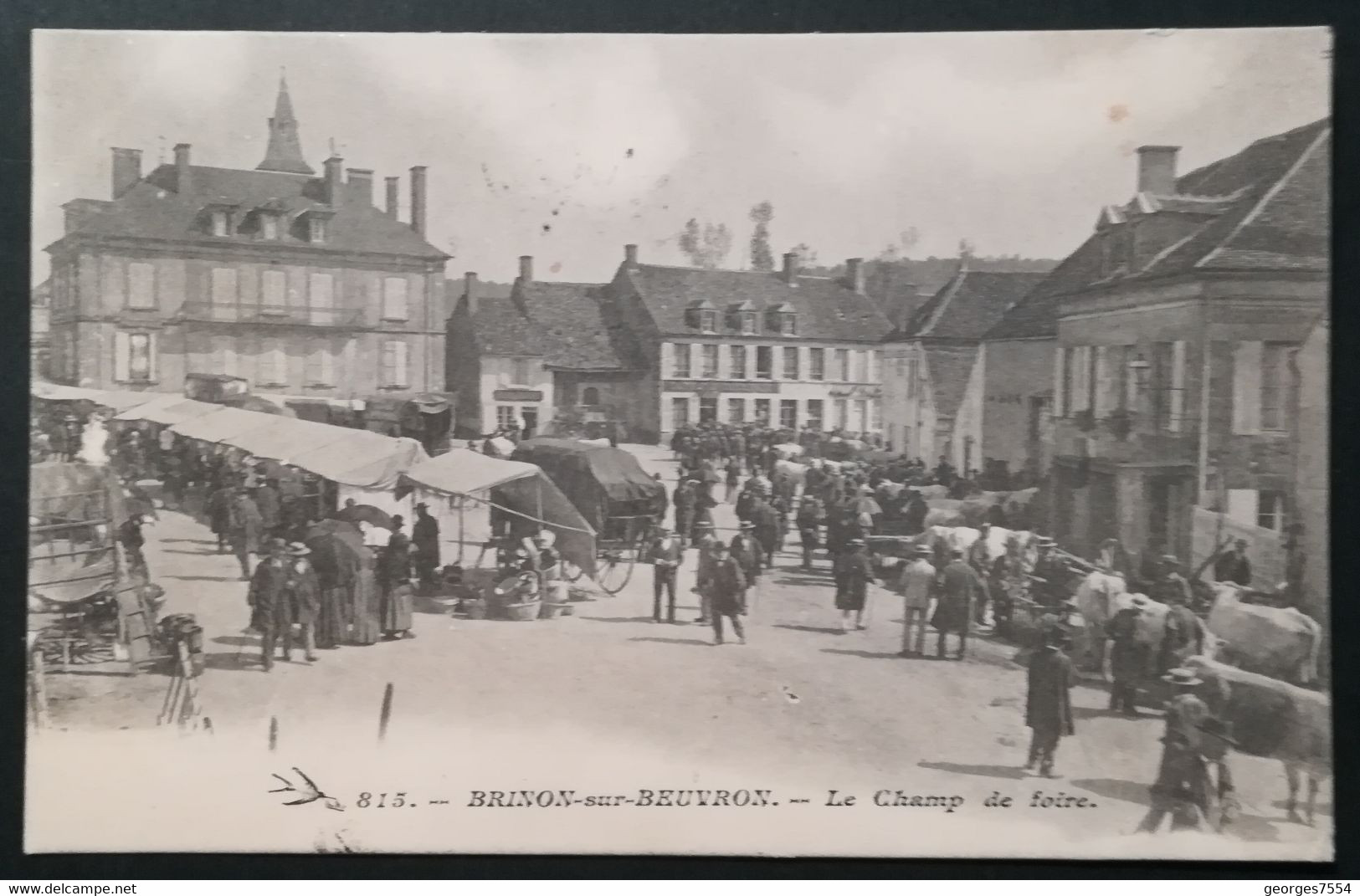 58 - BRINON-SUR-BEUVRON - LE CHAMP DE FOIRE - Brinon Sur Beuvron