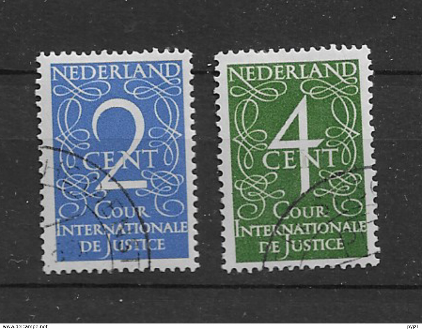 1950 USED Nederland Dienst D25-26 - Servicios