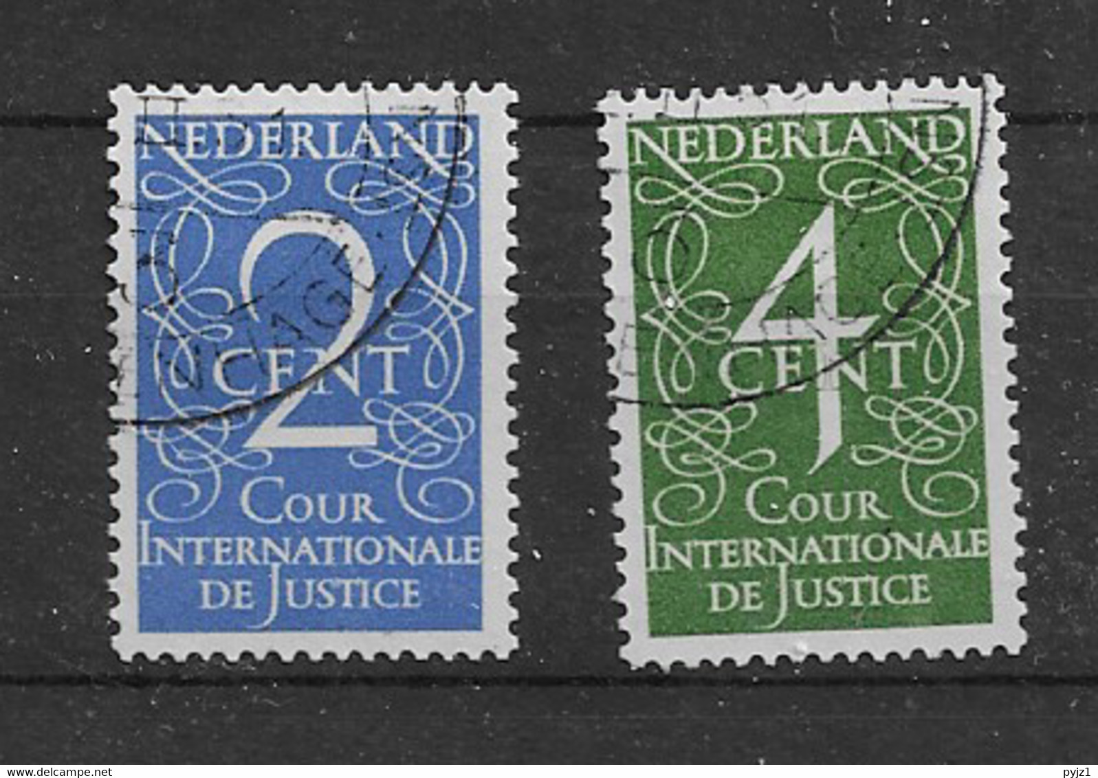 1950 USED Nederland Dienst D25-26 - Officials