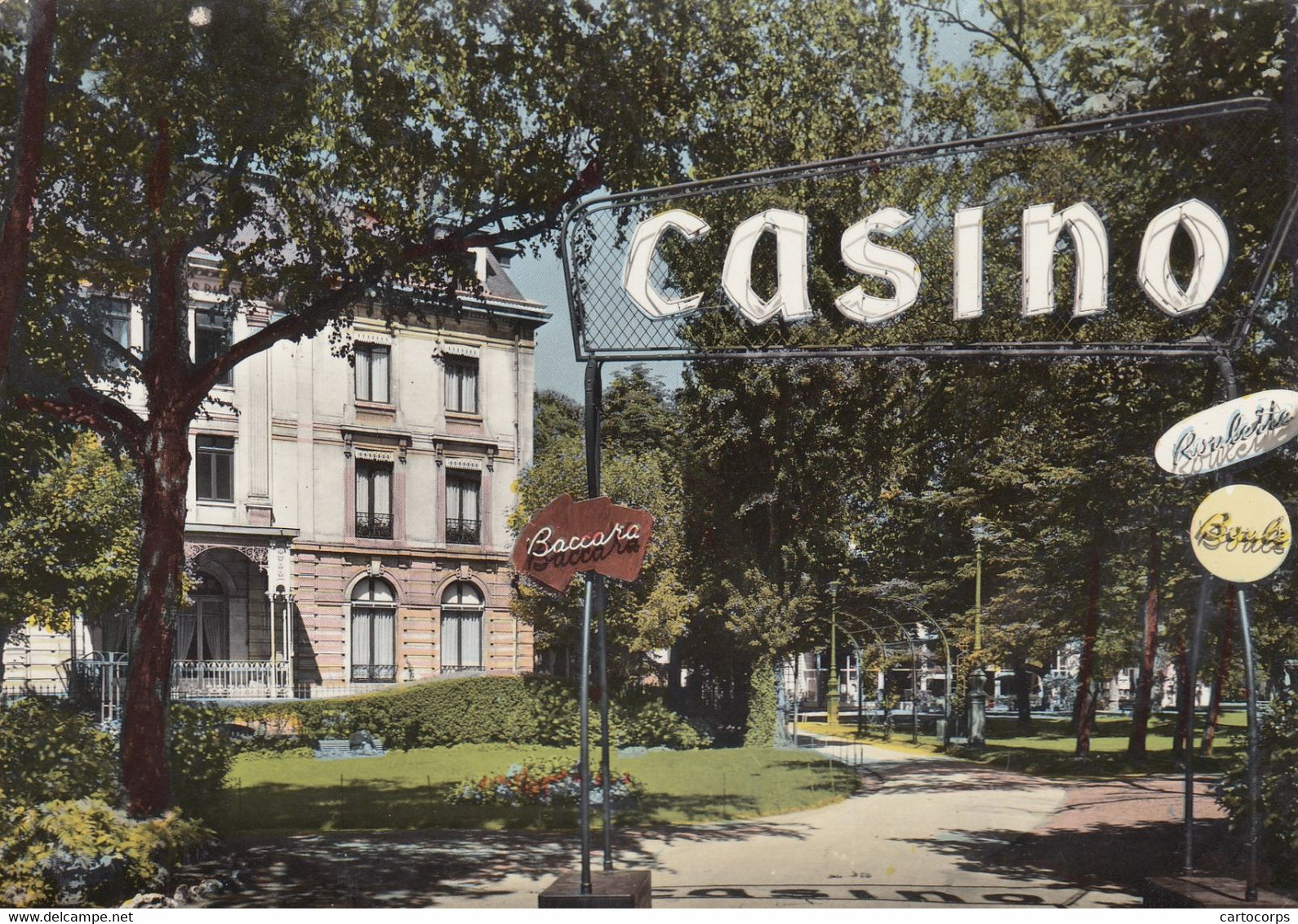 25 - Besançon - CPSM - Beau Cliché De L'Hôtel Des Bains - Le Casino - Besancon