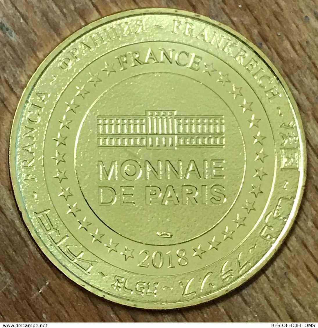 39 SALINS-LES-BAINS LA GRANDE SALINE MDP 2018 MÉDAILLE MONNAIE DE PARIS JETON TOURISTIQUE TOKENS MEDALS COINS - 2018