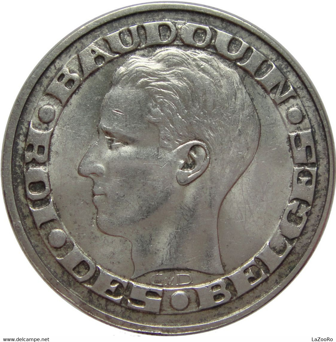LaZooRo: Belgium 50 Francs 1958 XF / UNC - Silver  Werner Collection - 50 Francs
