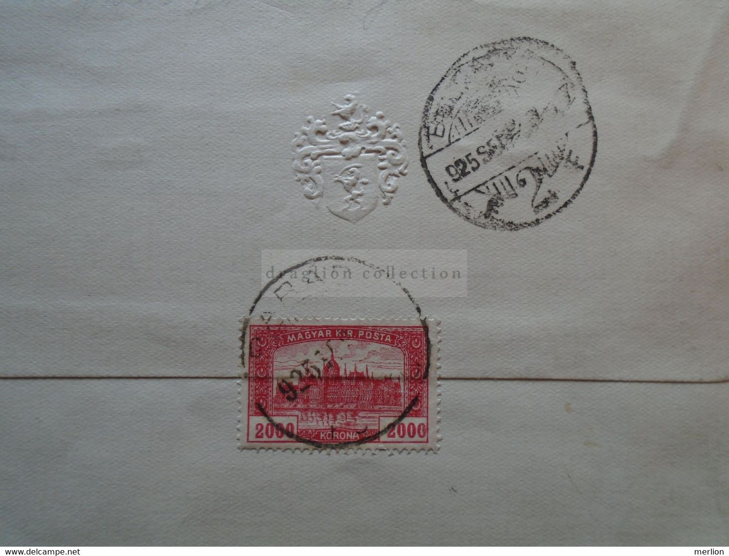 ZA343.3  Hungary -  Cover   1925  Sent  To  Széll Ilonka , Budapest   -  Cancel  PARÁD - Sonstige & Ohne Zuordnung