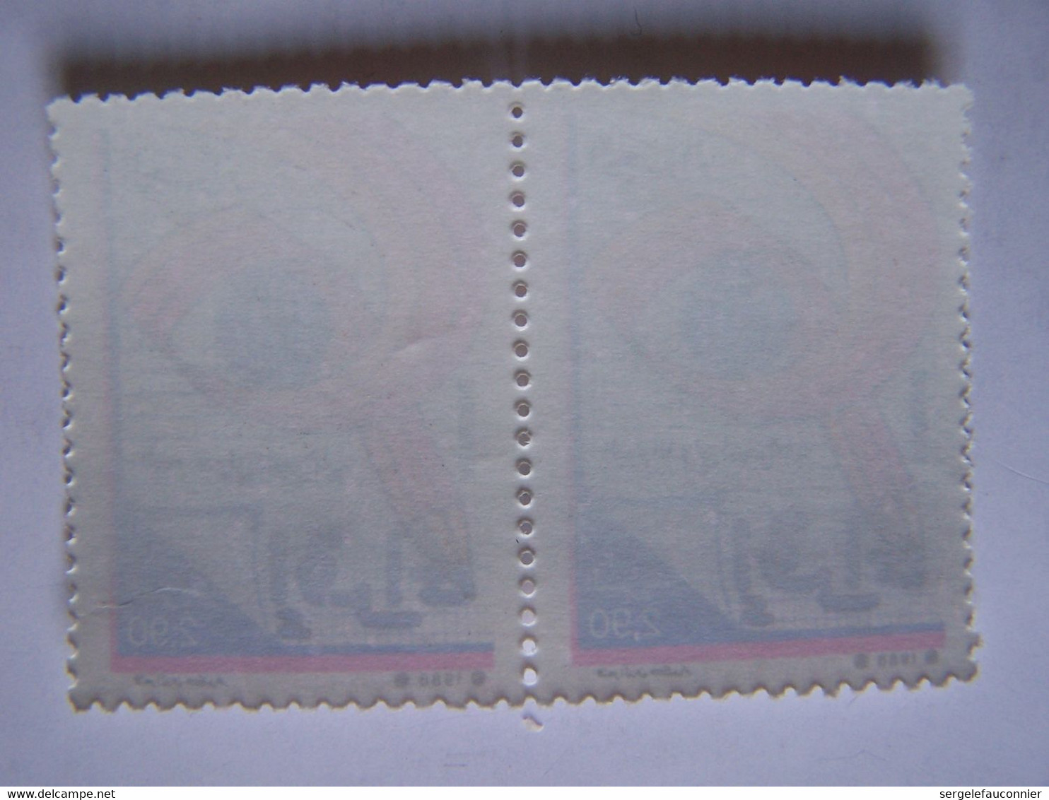 ALGERIE 1988 NEUFS 2 X ALPHABETISATION - Algérie (1962-...)