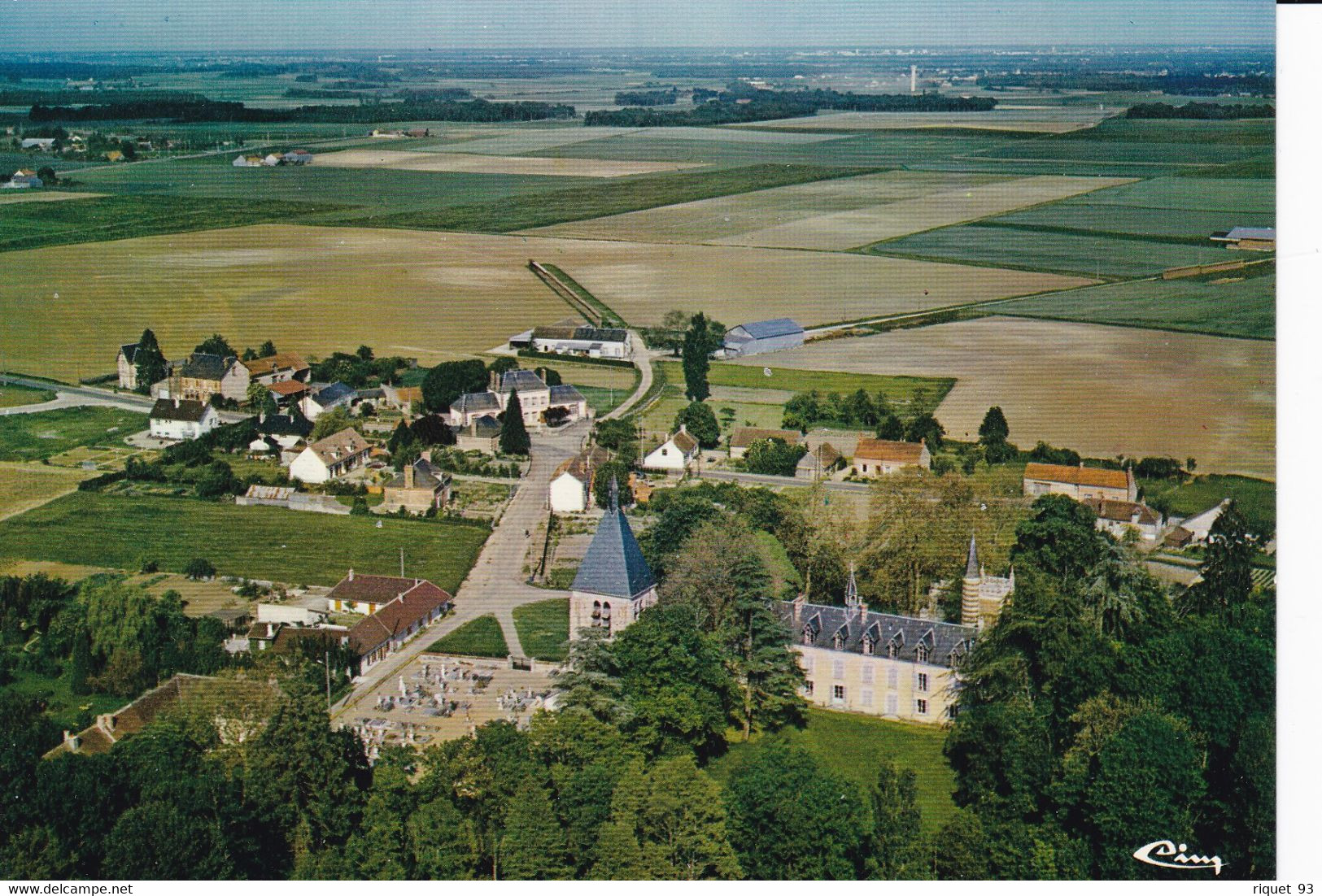 VILLEMOUTIERS - Vue Générale Aérienne - Otros & Sin Clasificación