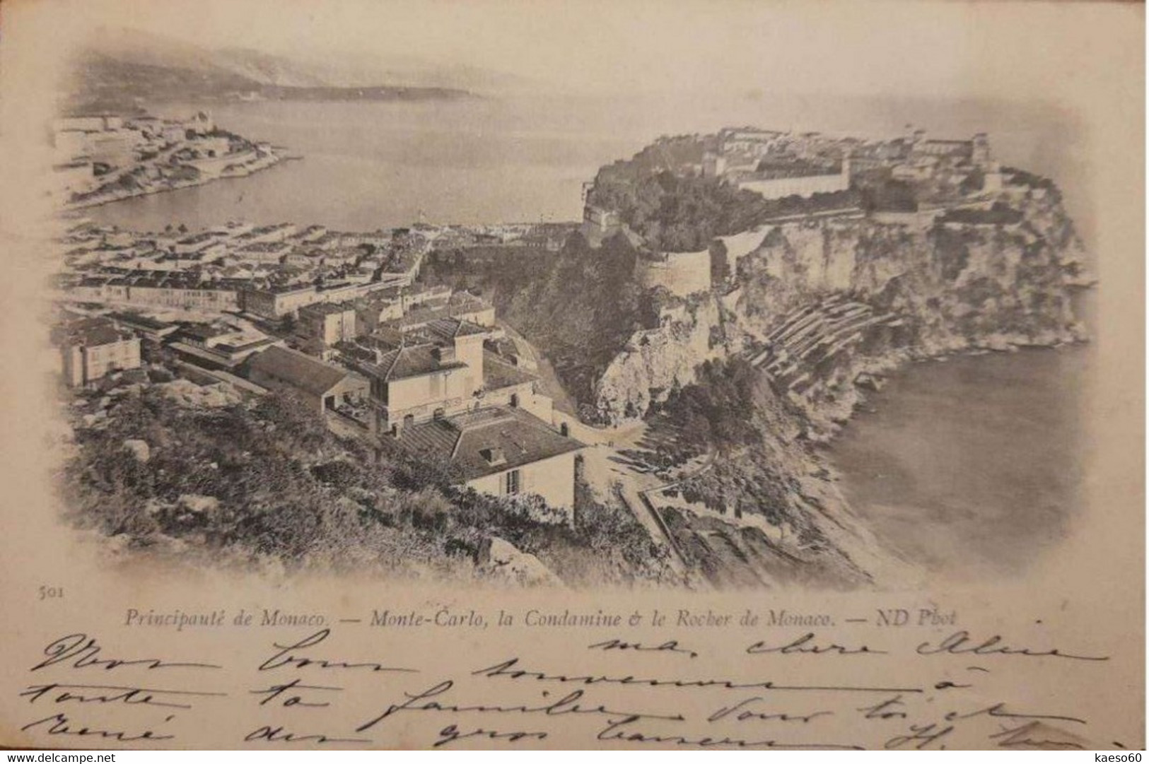 Monaco - Lot De 3 Cartes - Les Jardins - Le Palais Du Prince Et La Tête De Chien - Monte-Carlo, La Condamine,  Le Rocher - Verzamelingen