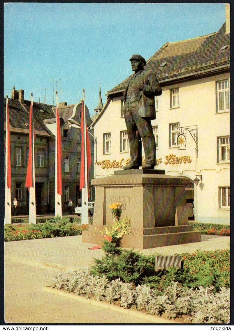 E7467 - TOP Eisleben Lenin Denkmal Propaganda - Bild Und Heimat Reichenbach - Eisleben