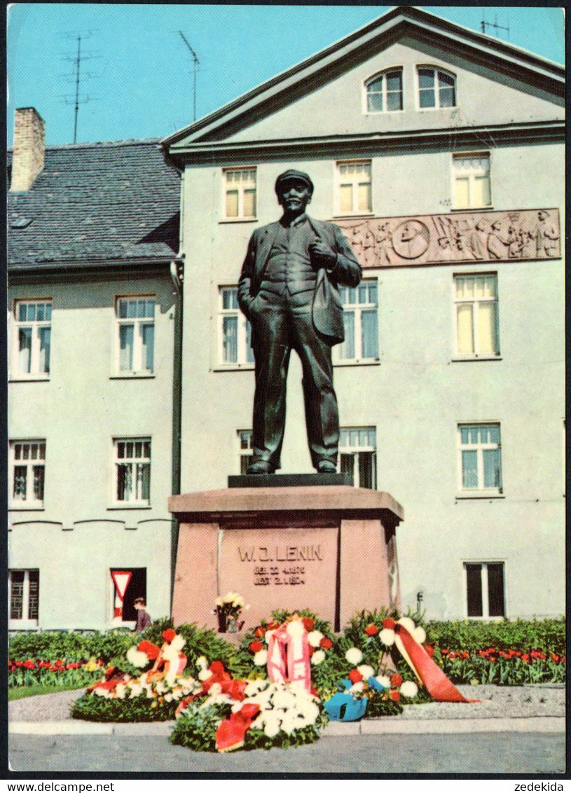E7468 - TOP Eisleben Lenin Denkmal Propaganda - Bild Und Heimat Reichenbach - Eisleben