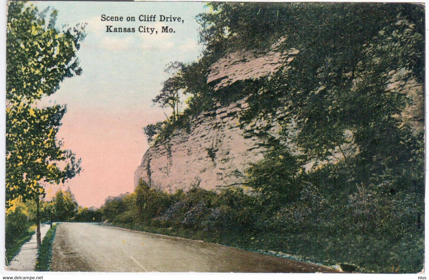 USA United States, Scene On Cliff Drive, Kansas City, MO Missouri - Kansas City – Missouri