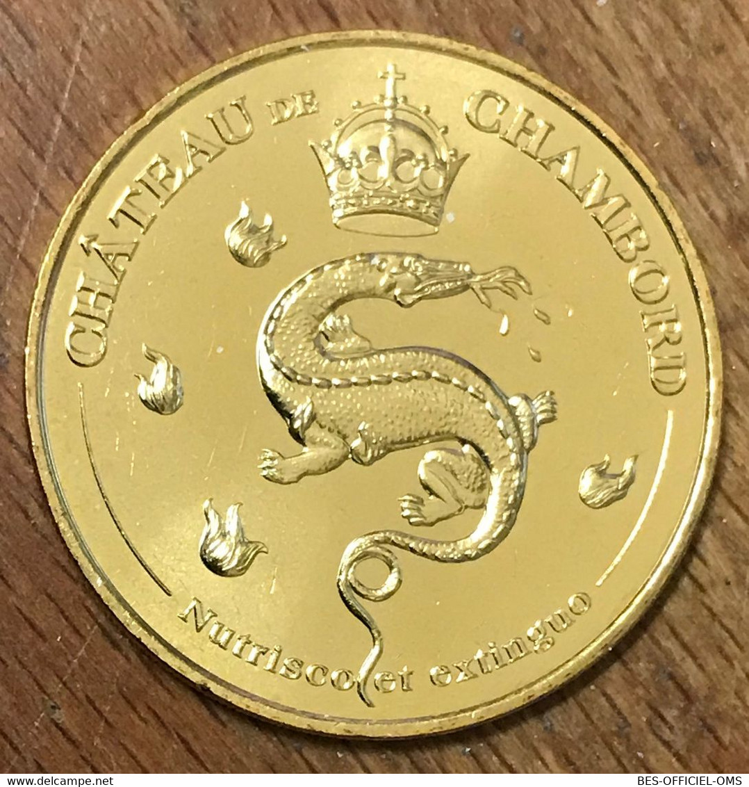 41 CHÂTEAU DE CHAMBORD SALAMANDRE MDP 2018 MINI MÉDAILLE SOUVENIR MONNAIE DE PARIS JETON TOURISTIQUE MEDALS COINS TOKENS - 2018