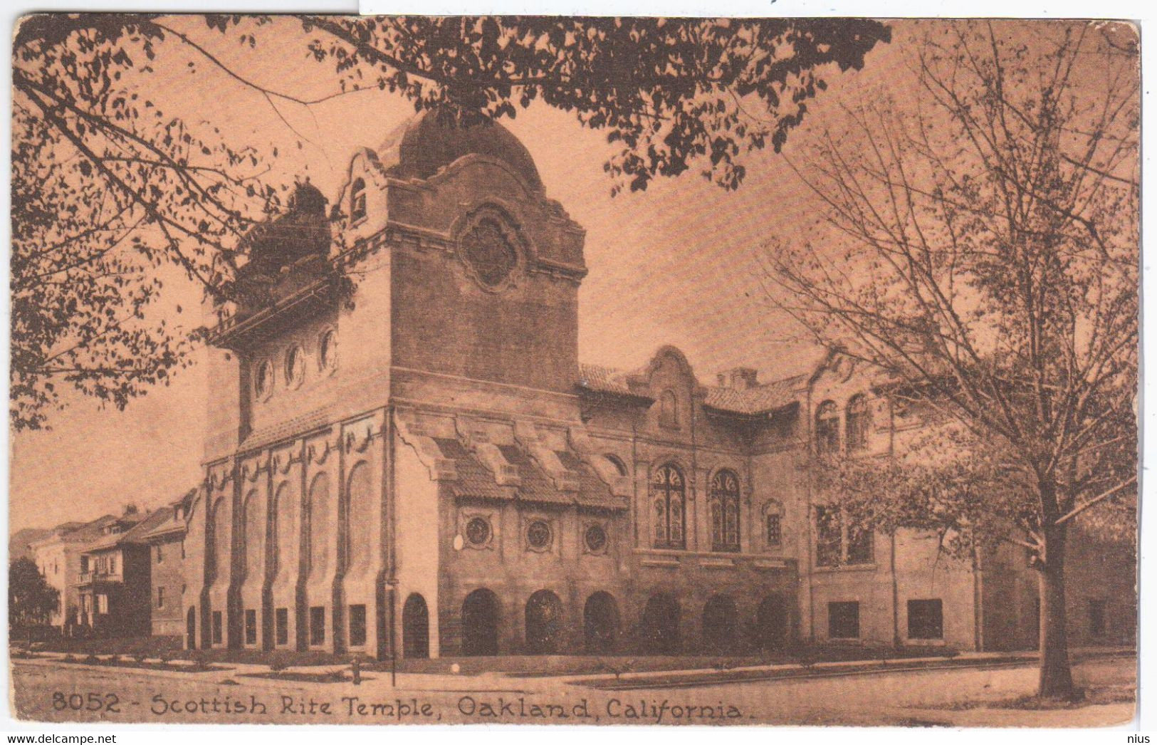 USA United States, Scottish Rite Temple, Oakland, California - Oakland