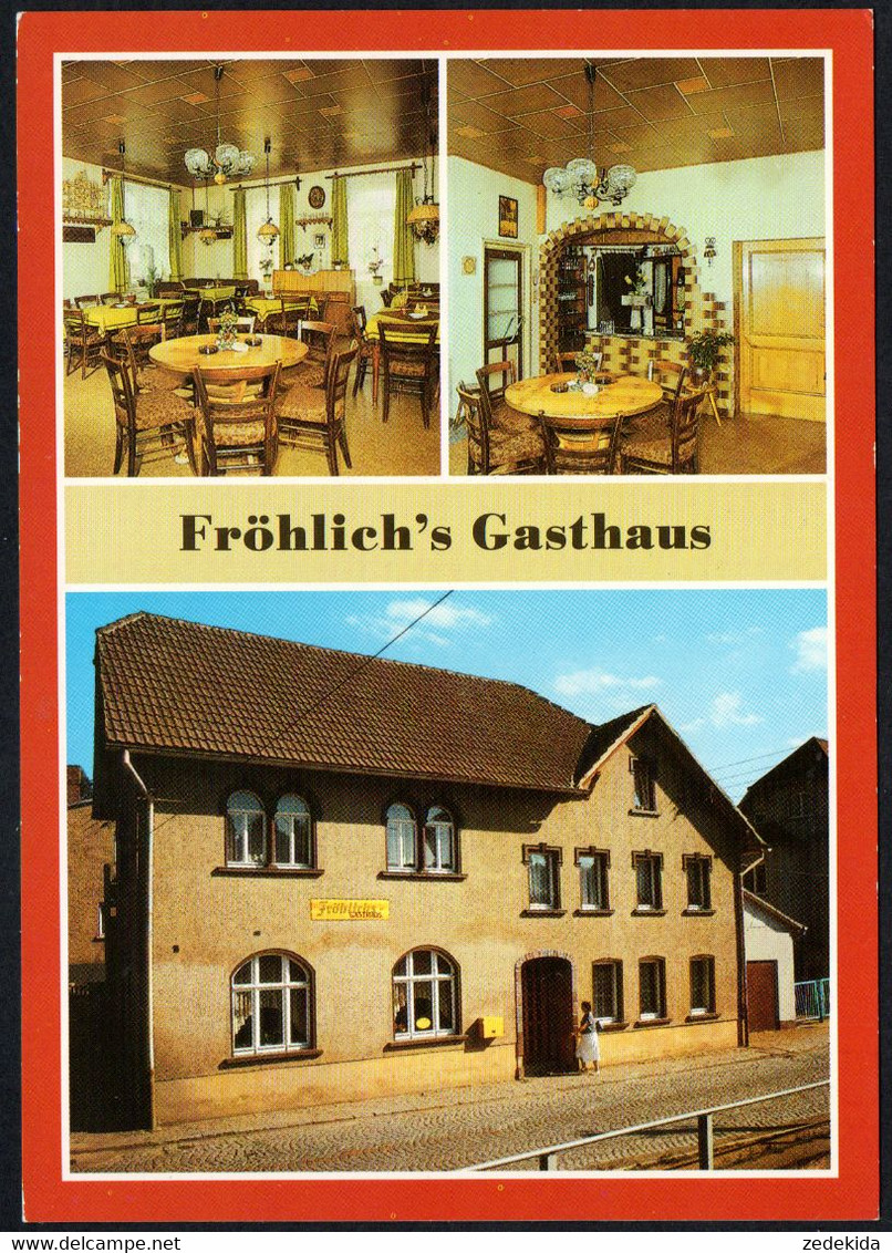 E7502 - TOP Weißenborn Fröhlichs Gasthaus Gaststätte - Bild Und Heimat Reichenbach - Eisenberg