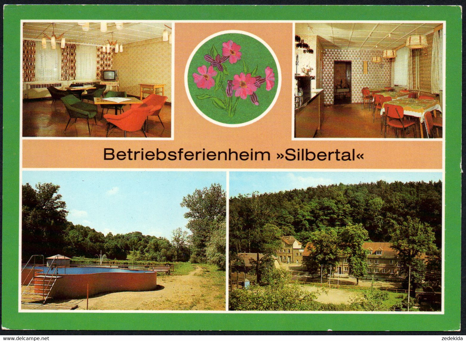 E7503 - TOP Droschka OT Silbertal Betriebsferienheim VEB Industrie Bitterfeld - Bild Und Heimat Reichenbach - Eisenberg