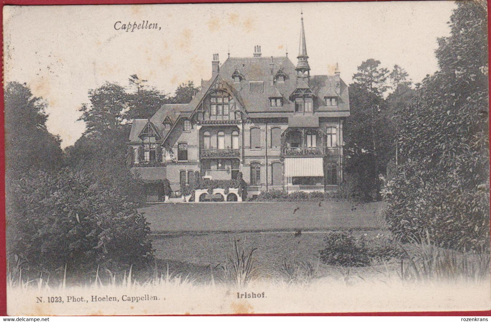 Kapellen Cappellen Irishof Kasteel Chateau Villa Antwerpen (ouderdomsvlekjes) - Kapellen