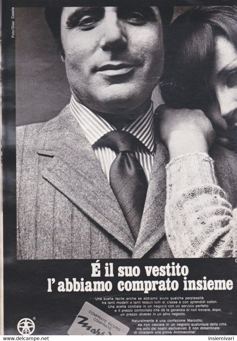 (pagine-pages)PUBBLICITA' MARZOTTO  Grazia1969/1501. - Otros & Sin Clasificación