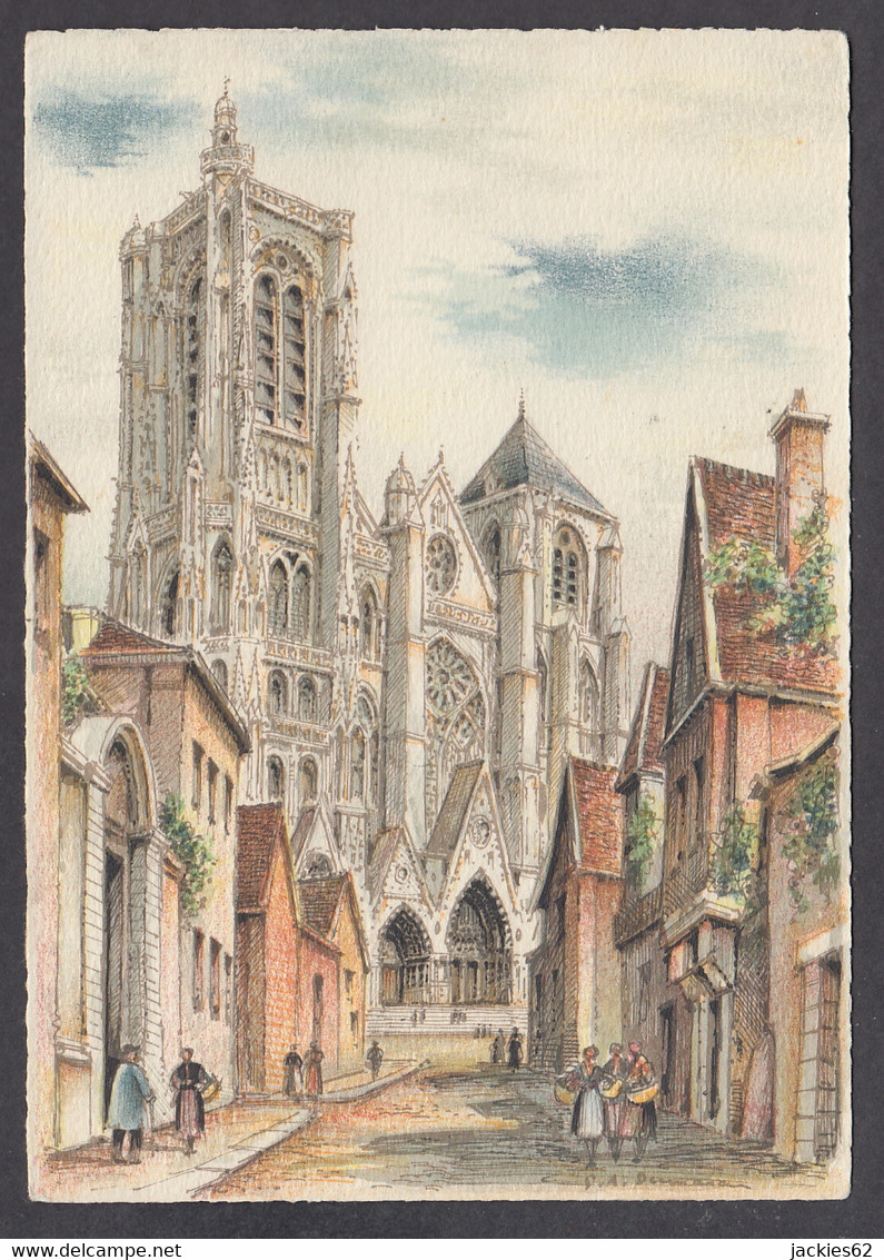 117220/ G.A. DUMARAIS, *Bourges, La Cathédrale*, Ed Barré & Dayez N° 2051 A - Altri & Non Classificati