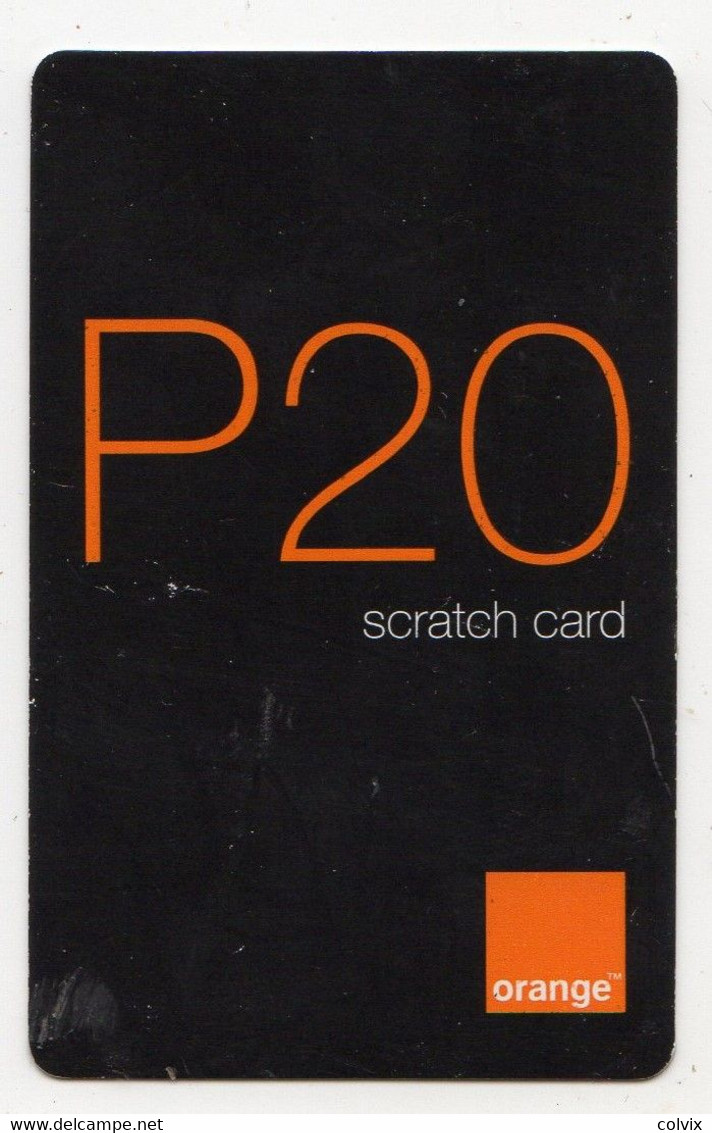 BOTSWANA Prepayée ORANGE P20 - Botswana