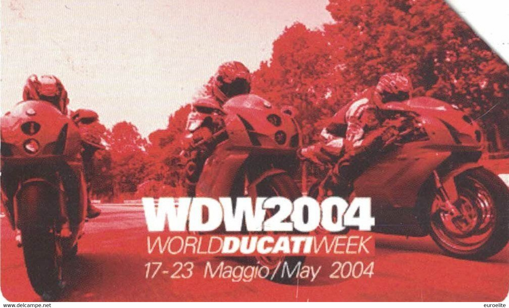 USATE › Ducati Emozioni Ad Alta Velocità - WDW2004 - Publiques Figurées Ordinaires