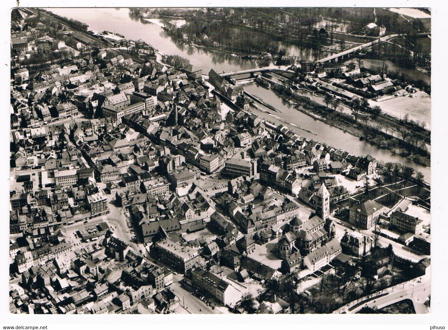 D-12051   SCHWEINFURT : Innenstadt ( Luftbild ) - Schweinfurt