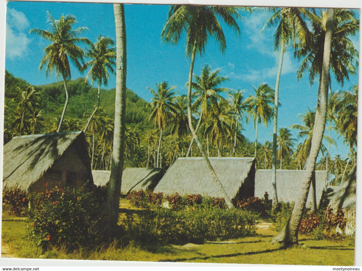 Polynésie  Française : Bungalows Du Club  Méditérranée  Moorea - Polynésie Française