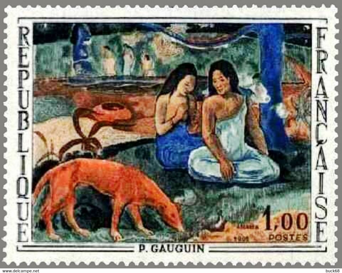 FRANCE Poste 1568 ** MNH Tableau L'Aerarea De Paul Gauguin - Ungebraucht