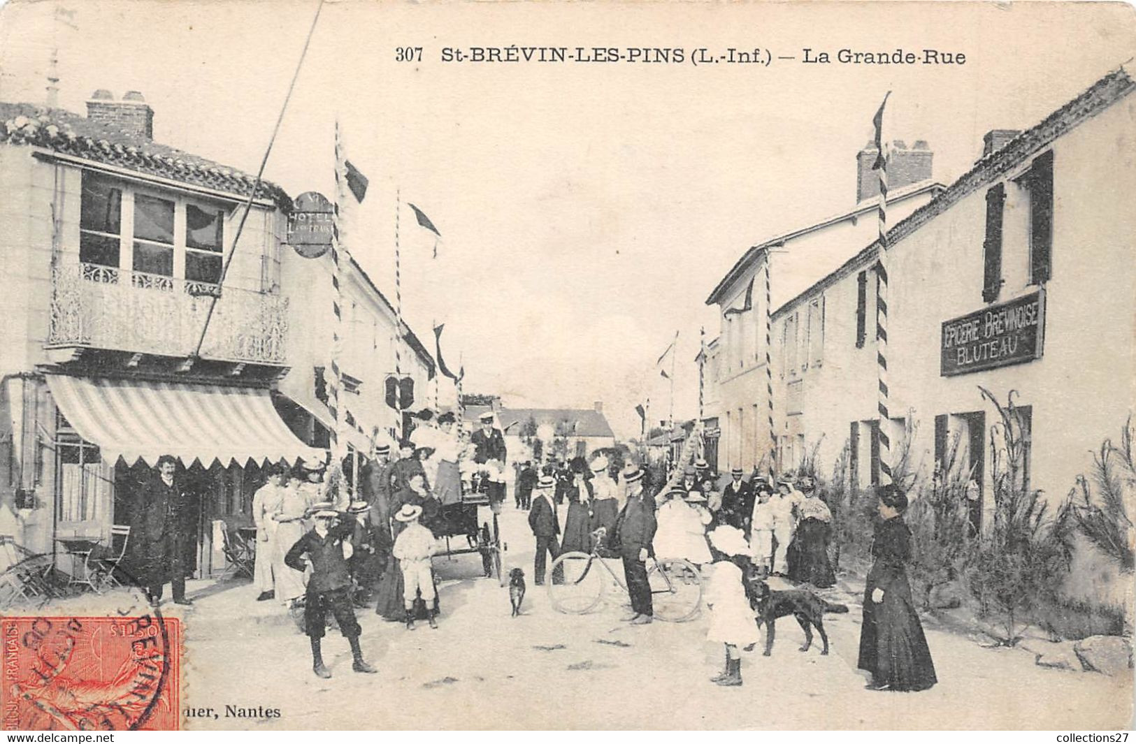 44-SAINT-BREVIN-LES-PINS- LA GRANDE-RUE - Saint-Brevin-les-Pins