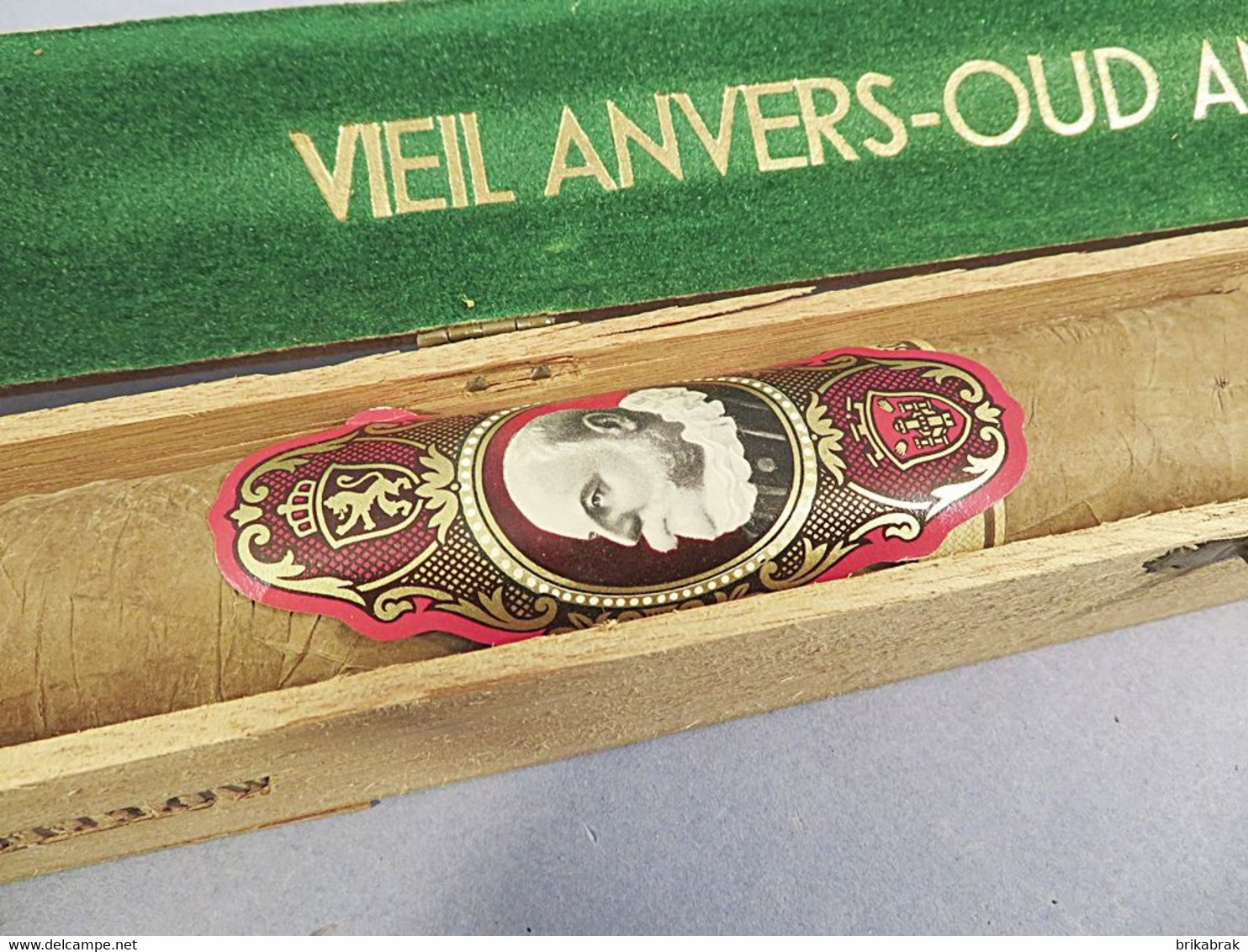 CIGARE VIEL ANVERS-OUD ANTWERPEN DANS SA BOITE + Tabac Fumeur - Taglia-sigari