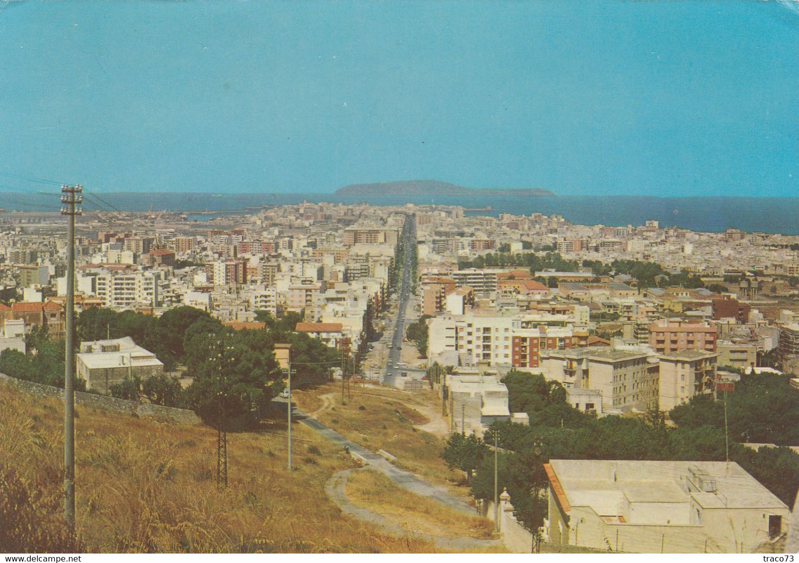 TRAPANI /  Via Fardella - Panorama  _ Viaggiata - Trapani