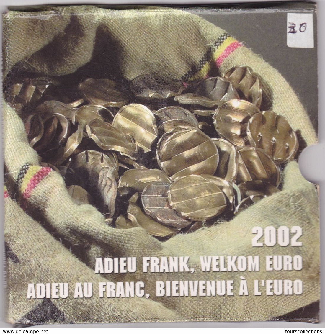 BU FDC BELGIQUE 2002 COIN CRUSHER Monnaies Albert II De 1998 Et 1999 Adieu Le Franc Bonjour L'Euro - FDEC, BU, BE & Münzkassetten
