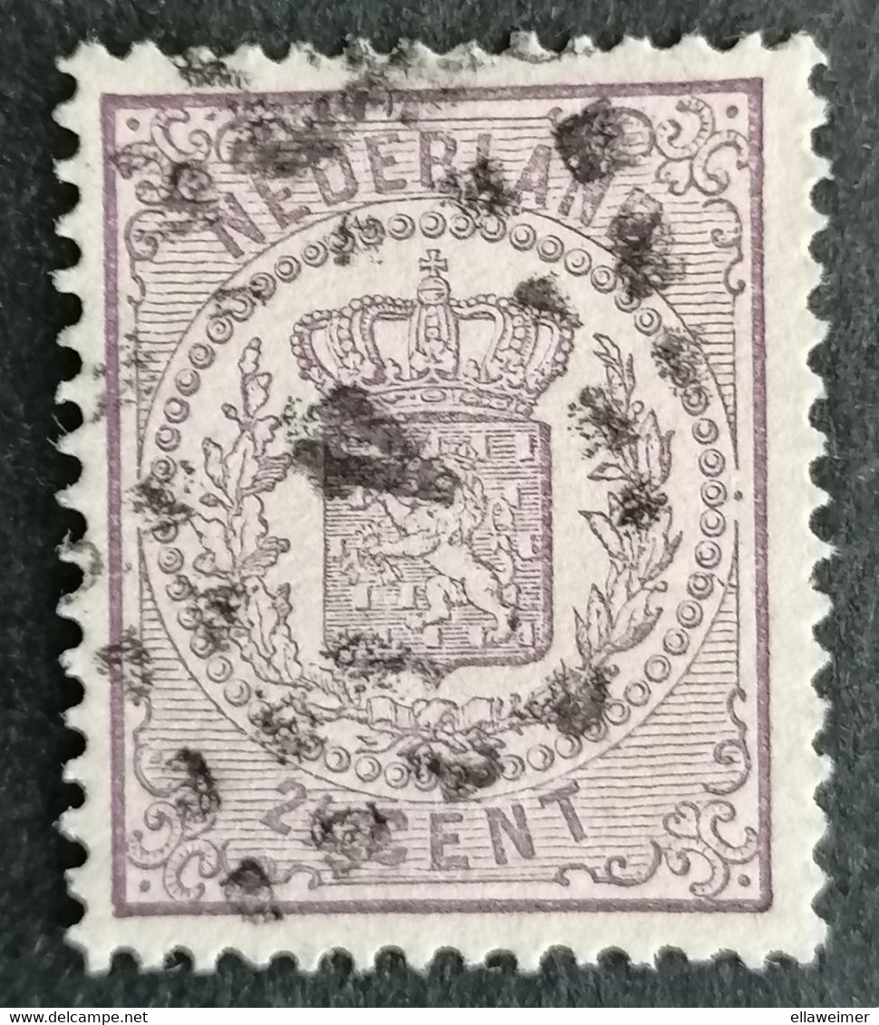 Nederland/Netherlands - Nr. 18Da Met Puntstempel 4 - Used Stamps