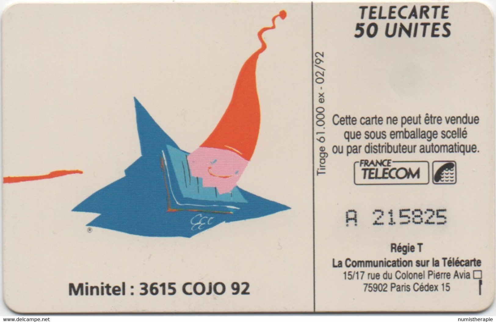 XVIe Jeux Olympiques D'Hiver Albertville 1992 : Tirage 61000 - Olympic Games