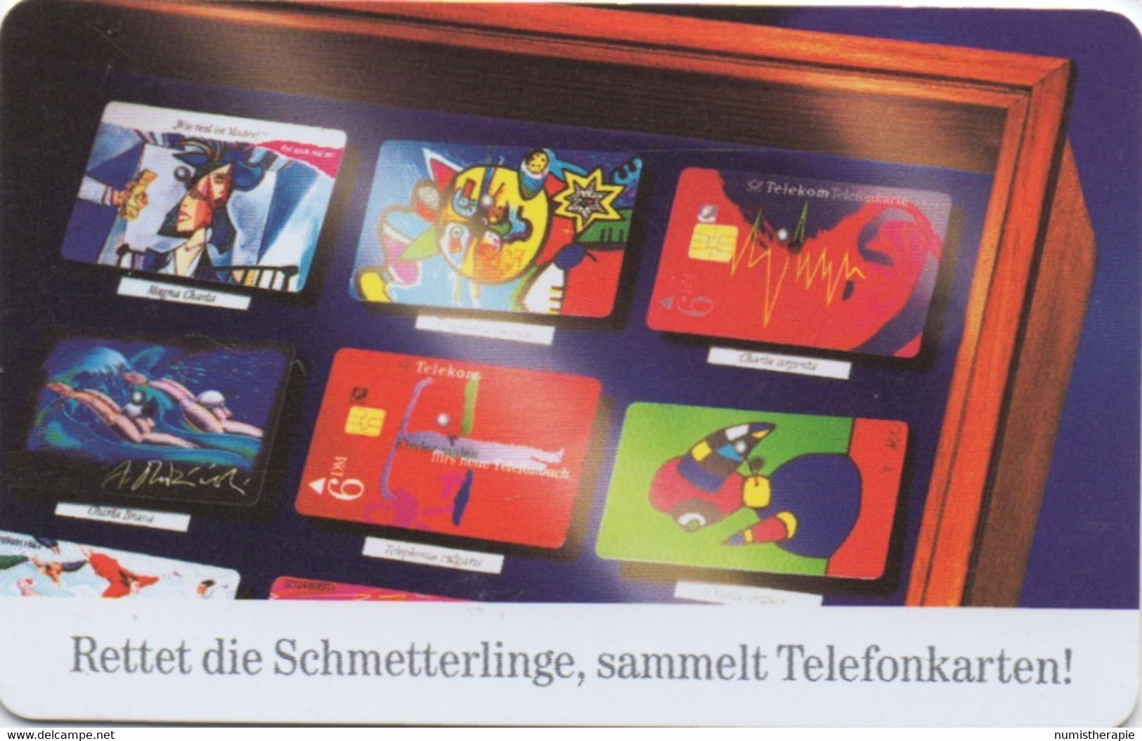 Rettet Die Schmetterlinge, Sammelt Telefonkarten ! 1996 - Otros & Sin Clasificación