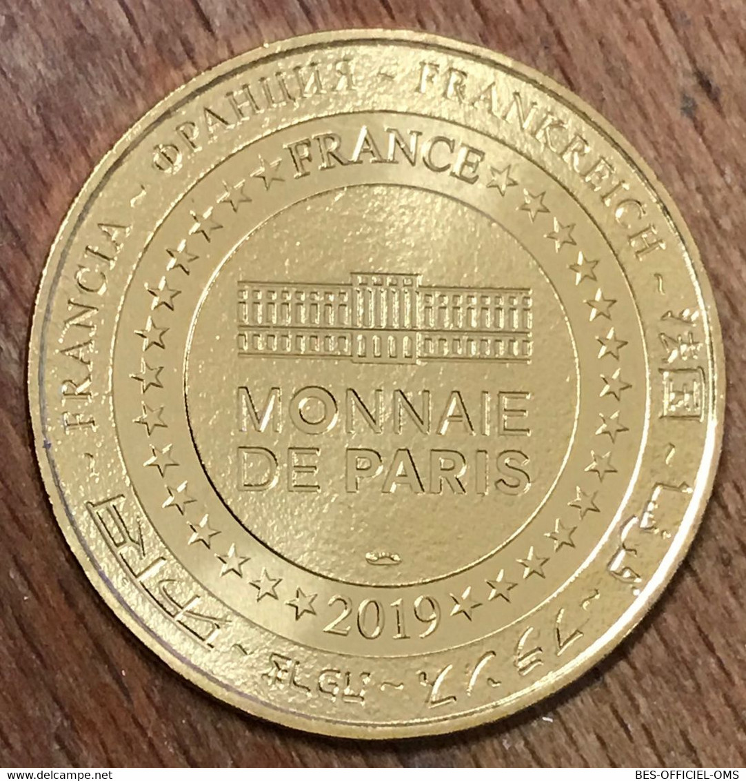 41 CHÂTEAU DE CHAMBORD MDP 2019 MINI MÉDAILLE SOUVENIR MONNAIE DE PARIS JETON TOURISTIQUE MEDALS COINS TOKENS - 2019