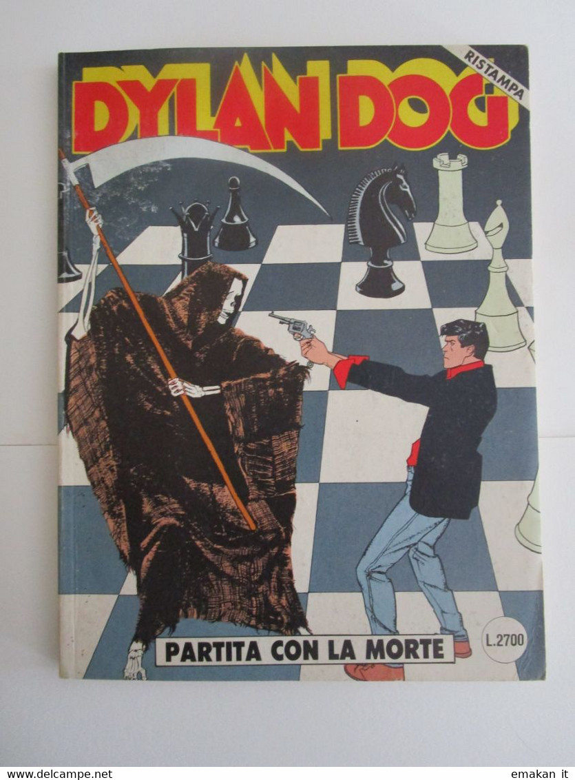 # DYLAN DOG PRIMA RISTAMPA N 66  / PARTITA CON LA MORTE - Dylan Dog