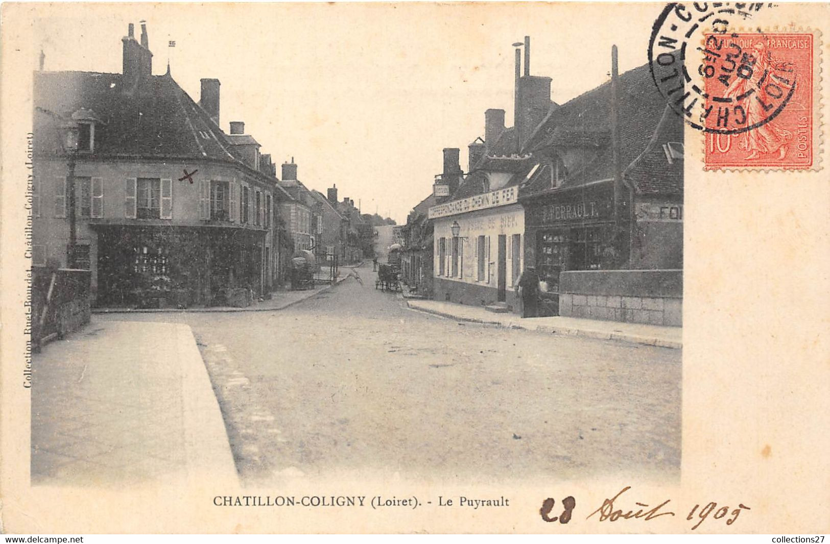 45-CHATILLON-COLOGNY- LE PUYRAULT - Chatillon Coligny