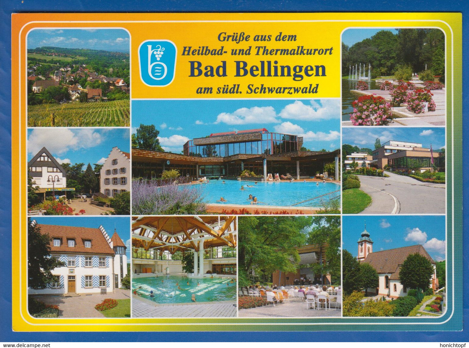 Deutschland; Bad Bellingen; Multibildkarte - Bad Bellingen