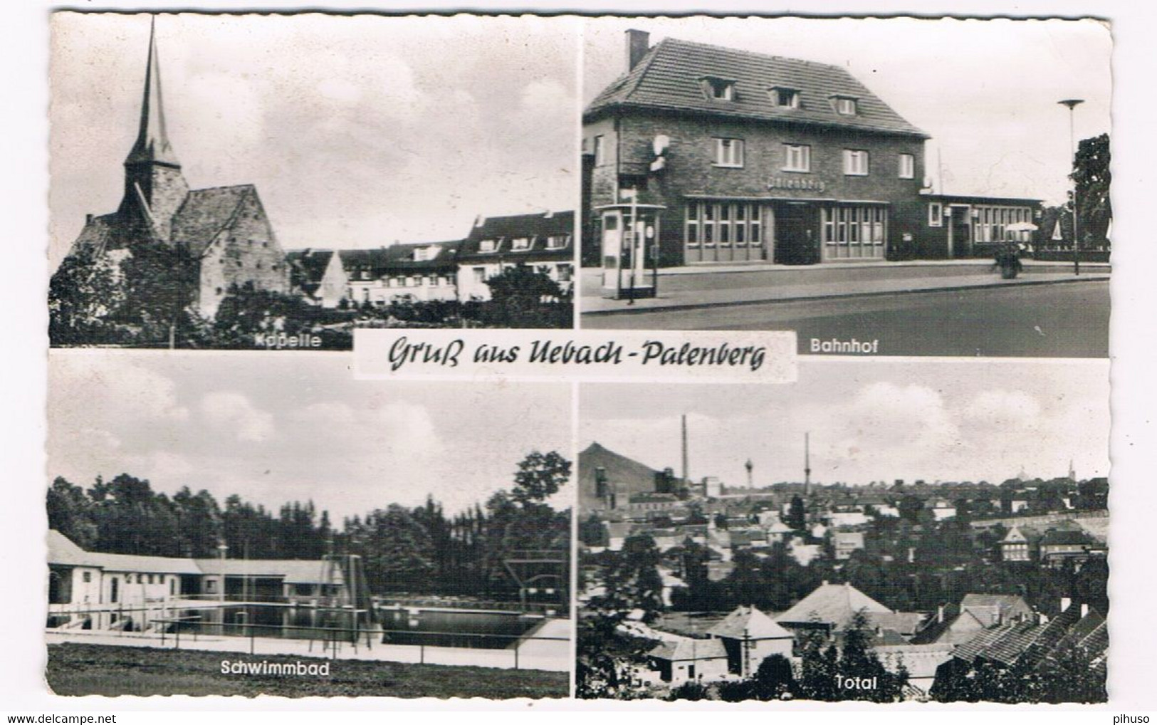 D-12065   ÜBACH-PALENBERG : Gruss Aus ( Mit Bahnhof ) - Heinsberg