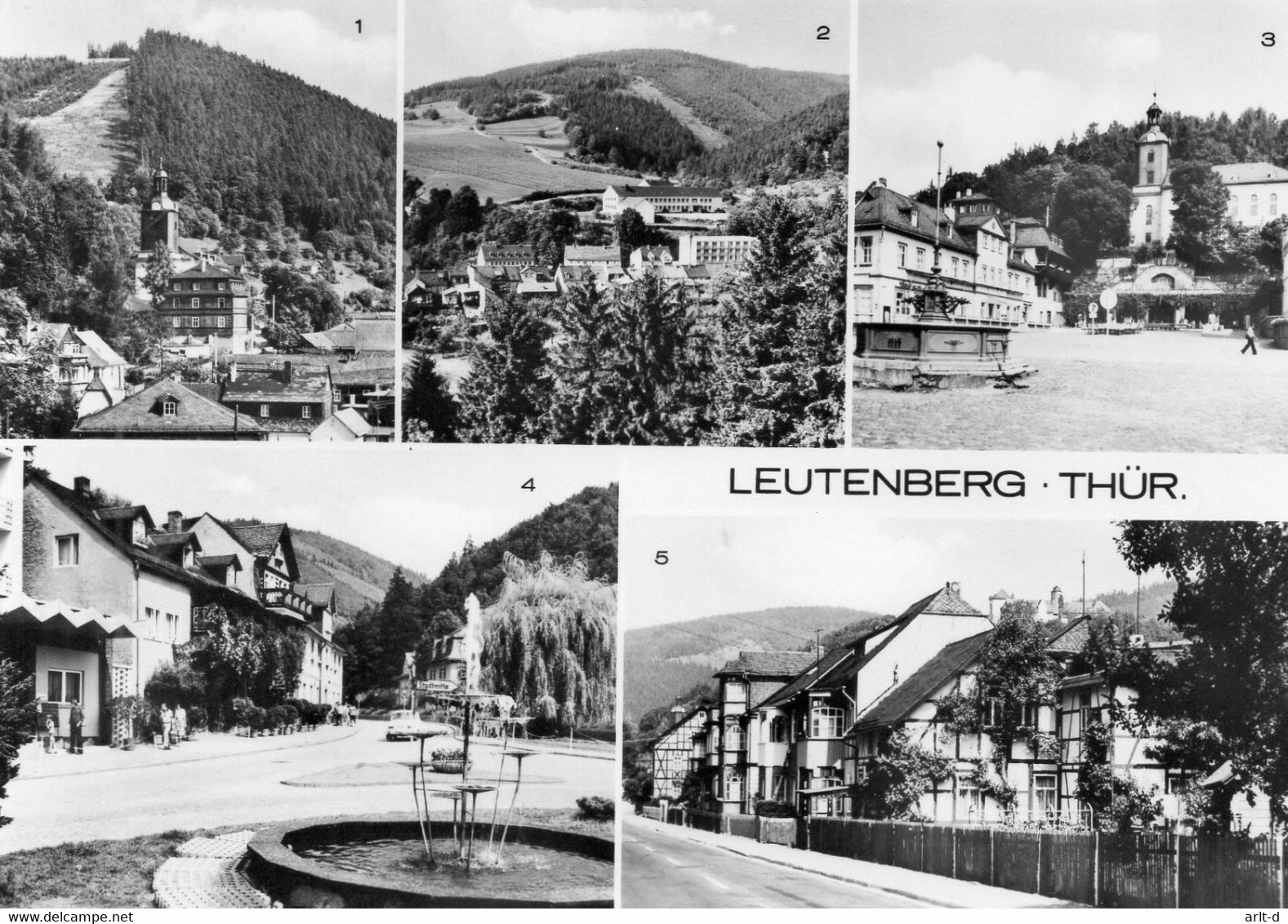 DC4000 - Ak Leuthenberg Leninstraße U.a. - Leutenberg