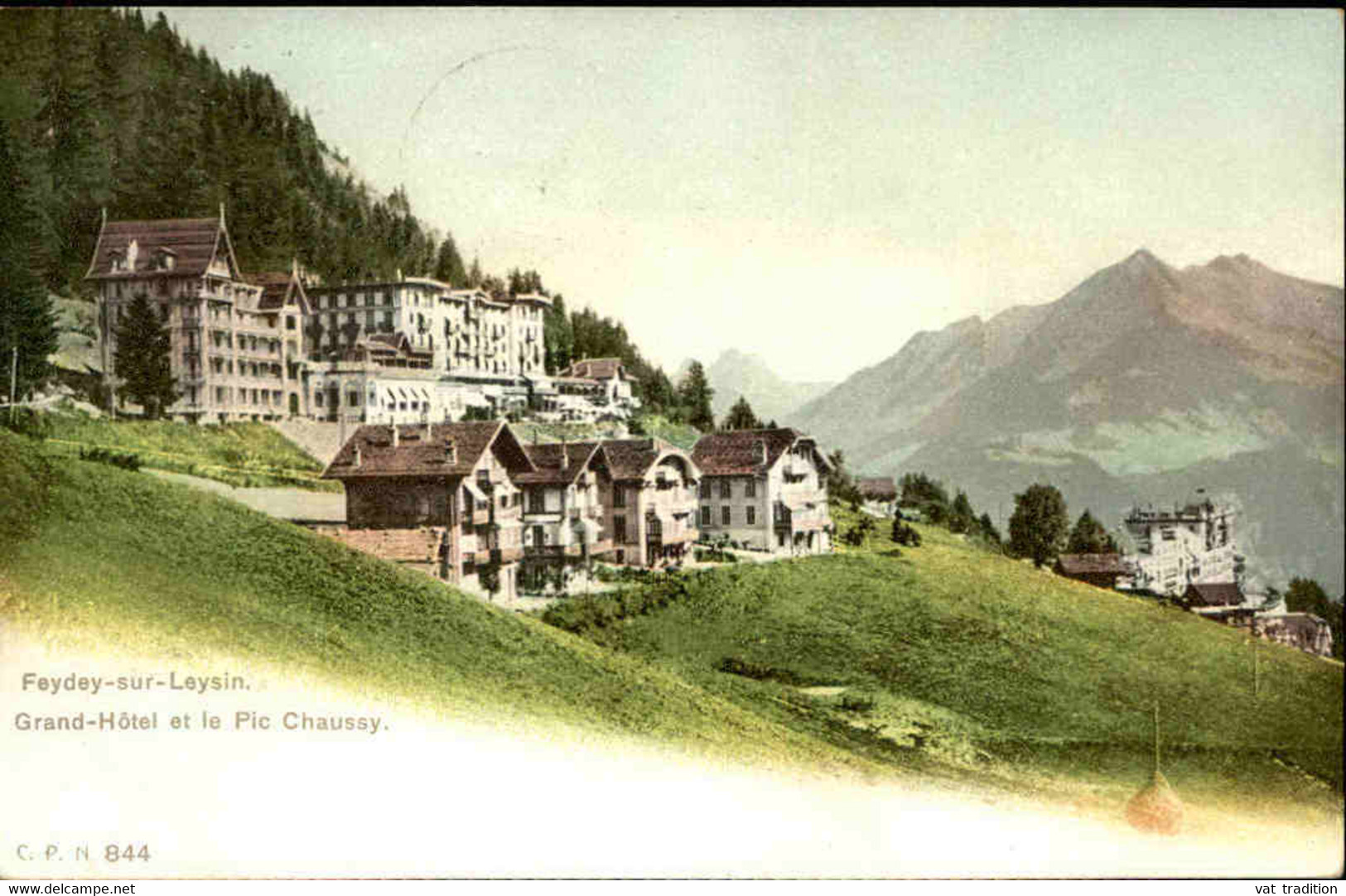 SUISSE - Carte Postale De Feydey Leissin -Le Grand Hôtel - L 86626 - Fey