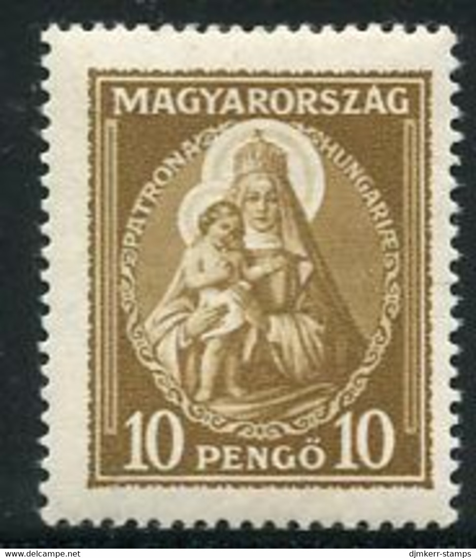 HUNGARY 1932 Patrona Hungariae 10 Ft.MNH / **.  Michel 487 - Unused Stamps
