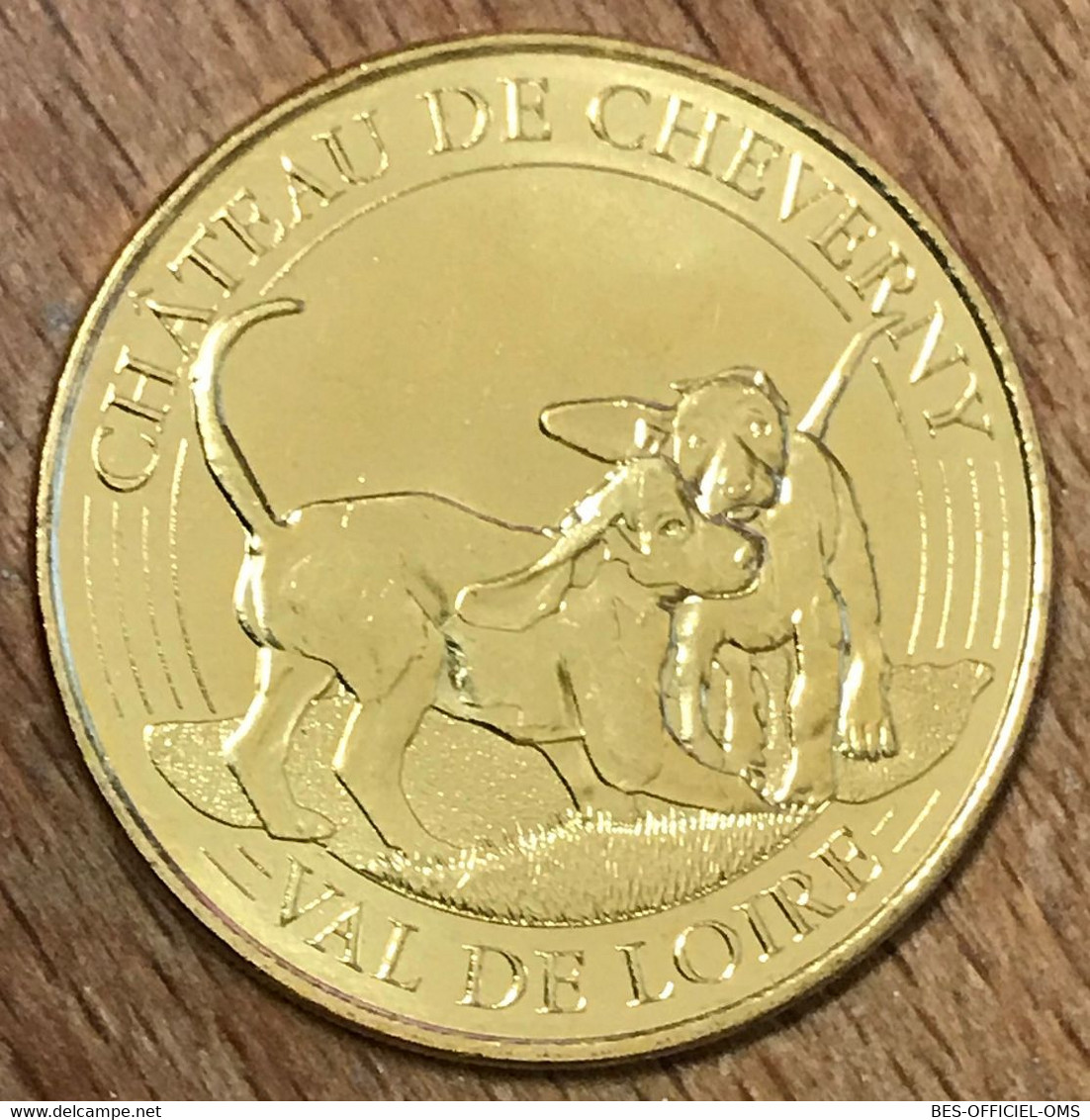 41 CHÂTEAU DE CHEVERNY LES CHIENS MDP 2019 MÉDAILLE SOUVENIR MONNAIE DE PARIS JETON TOURISTIQUE MEDALS COINS TOKENS - 2019