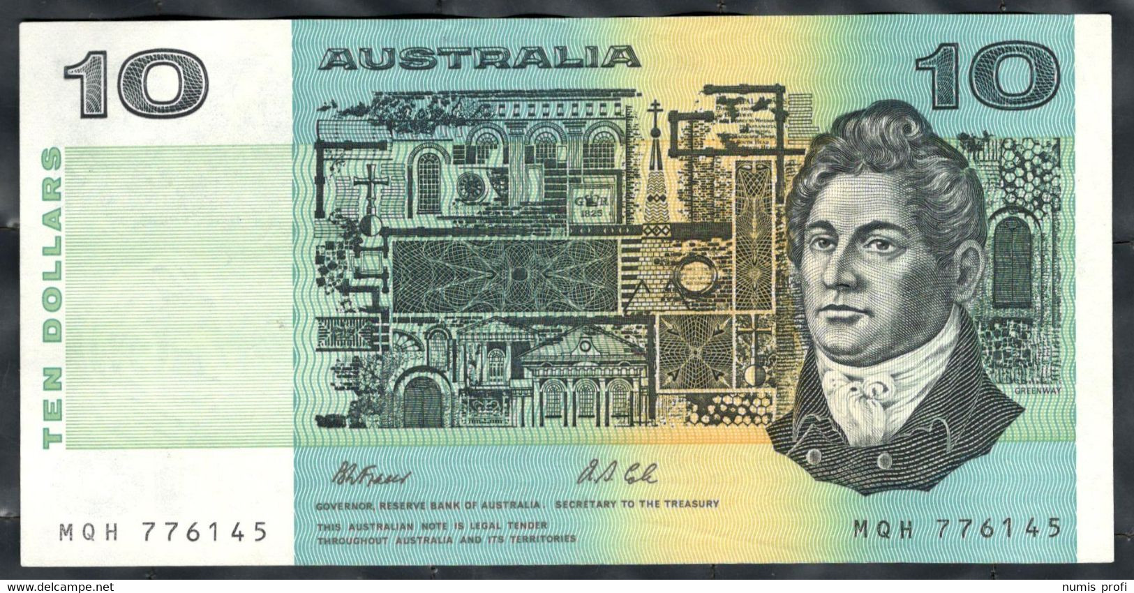 Australia - 10 Dollars 1991 - Pick 45g - 1974-94 Australia Reserve Bank (paper Notes)